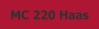MC 220 Haas